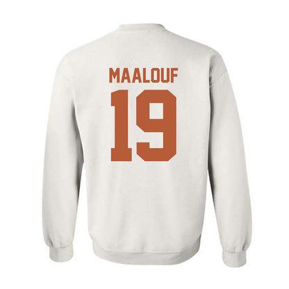 Texas - NCAA Women's Soccer : Rosa Maalouf - Classic Shersey Crewneck Sweatshirt-1