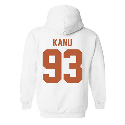 Texas - NCAA Football : Hero Kanu - Classic Shersey Hooded Sweatshirt-1