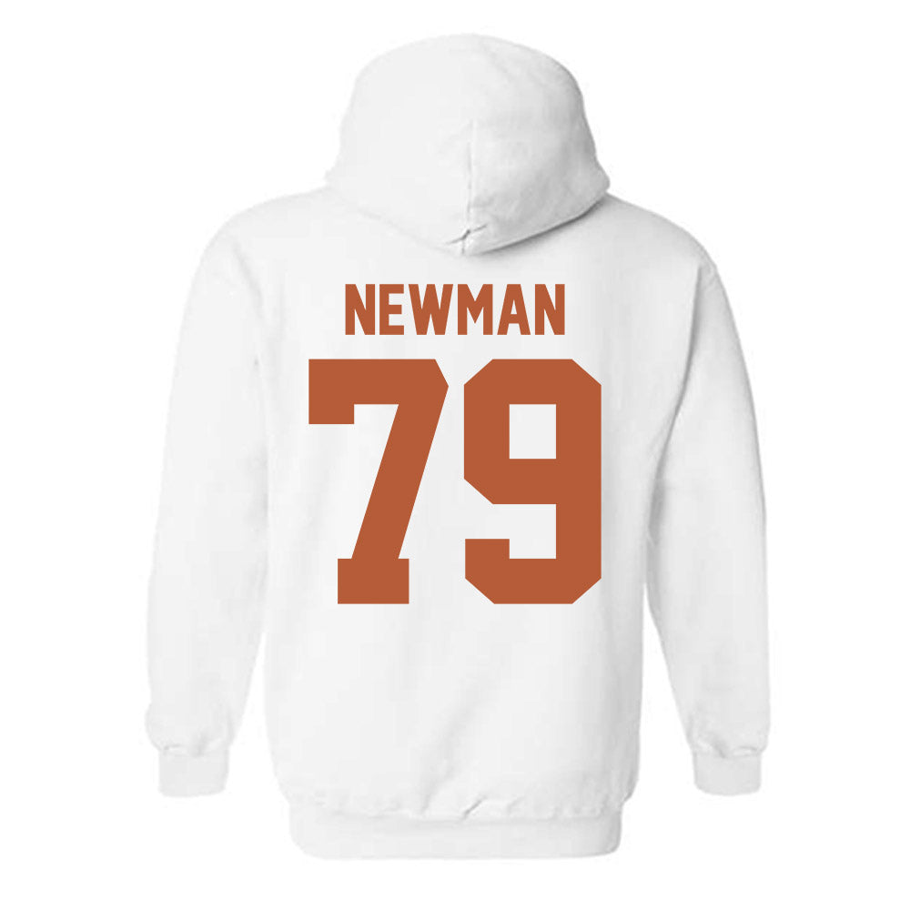 Texas - NCAA Football : Jonte Newman - Classic Shersey Hooded Sweatshirt-1