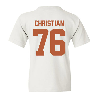 Texas - NCAA Football : Jackson Christian - Classic Shersey Youth T-Shirt-1
