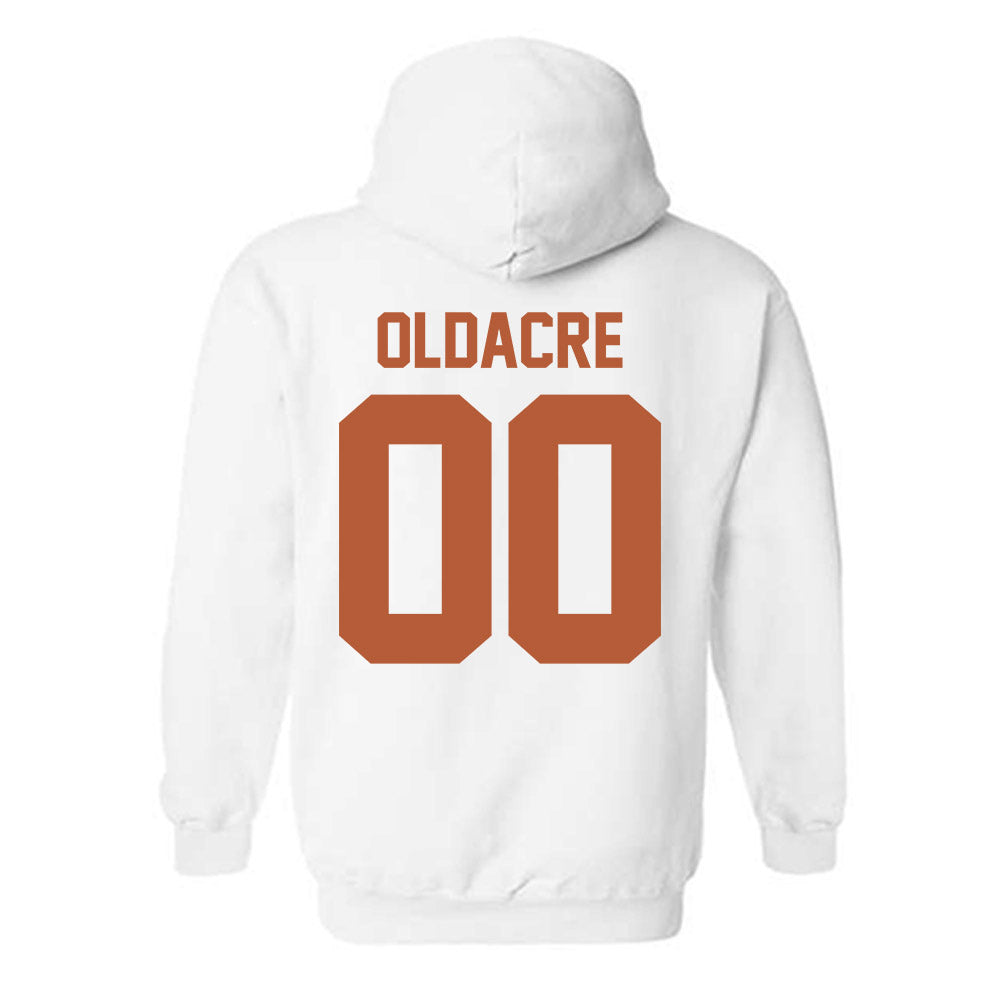 Texas - NCAA Women's Basketball : Kyla Oldacre - Classic Shersey Hooded Sweatshirt-1