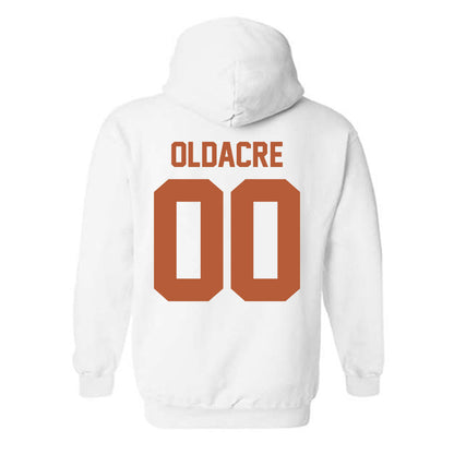 Texas - NCAA Women's Basketball : Kyla Oldacre - Classic Shersey Hooded Sweatshirt-1