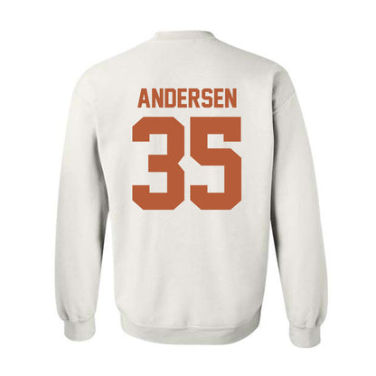 Texas - NCAA Football : Rett Andersen - Classic Shersey Crewneck Sweatshirt-1