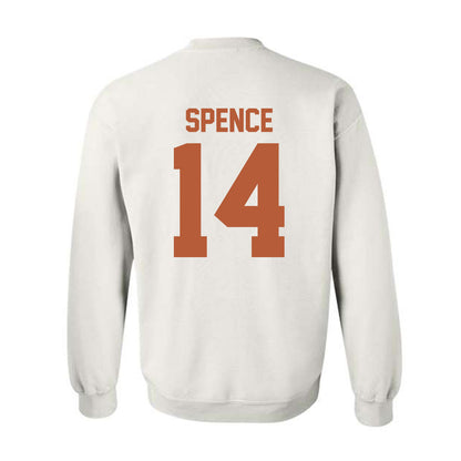 Texas - NCAA Football : Brad Spence - Classic Shersey Crewneck Sweatshirt-1