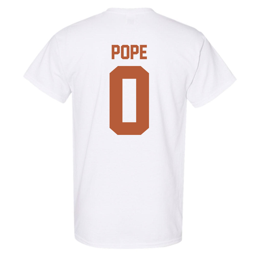 Texas - NCAA Men's Basketball : Jordan Pope - Classic Shersey T-Shirt-1