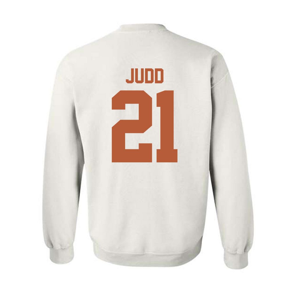 Texas - NCAA Women's Basketball : Ashton Judd - Classic Shersey Crewneck Sweatshirt-1