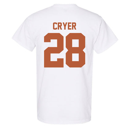Texas - NCAA Football : Justin Cryer - Classic Shersey T-Shirt-1