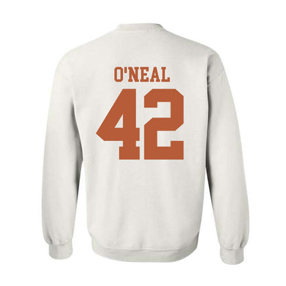 Texas - NCAA Football : Trott O'Neal - Classic Shersey Crewneck Sweatshirt-1