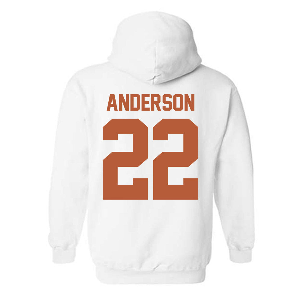 Texas - NCAA Women's Volleyball : Henley Anderson - Classic Shersey Hooded Sweatshirt-1