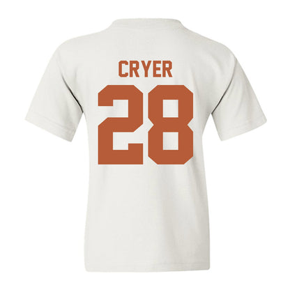 Texas - NCAA Football : Justin Cryer - Classic Shersey Youth T-Shirt-1