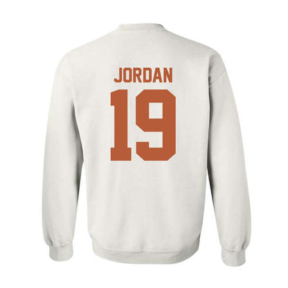 Texas - NCAA Baseball : Donovan Jordan - Classic Shersey Crewneck Sweatshirt-1