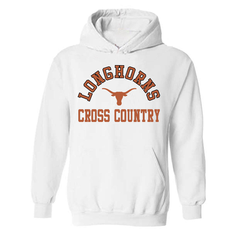 Texas - NCAA Men's Cross Country : Kai McCullough - Classic Shersey Hooded Sweatshirt-0
