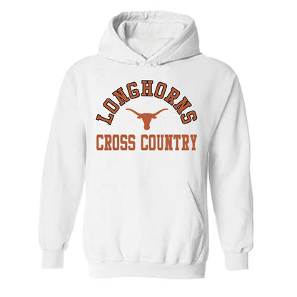 Texas - NCAA Men's Cross Country : Kai McCullough - Classic Shersey Hooded Sweatshirt-0
