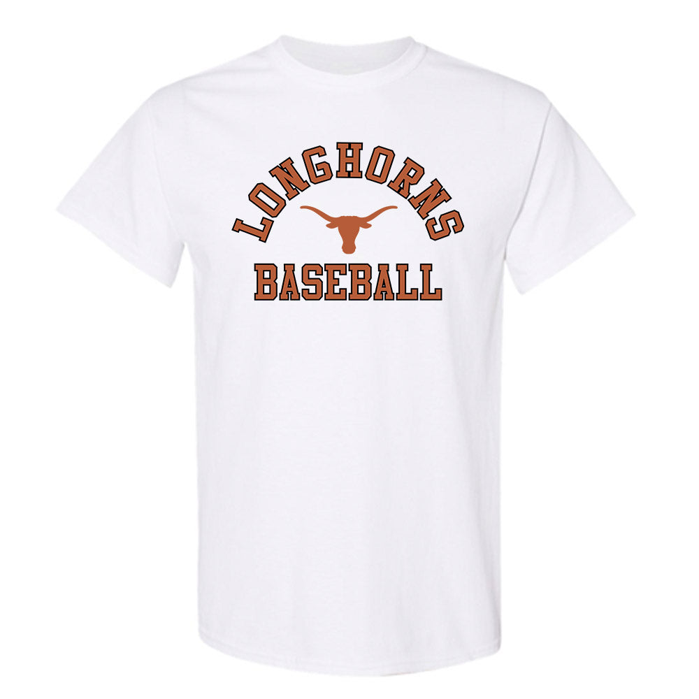 Texas - NCAA Baseball : Temo Becerra - Classic Shersey T-Shirt-0