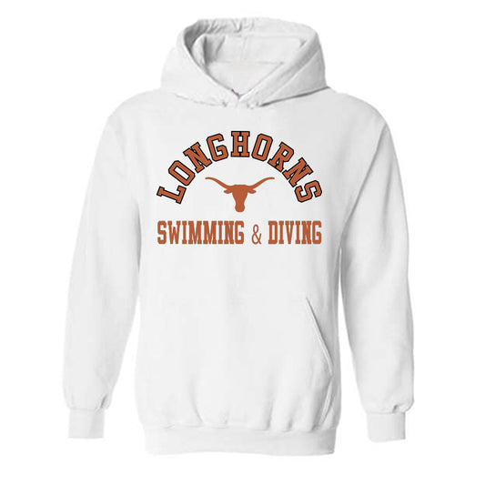 Texas - NCAA Women's Swimming & Diving : Amanda Stalfort - Classic Shersey Hooded Sweatshirt-0