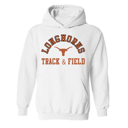 Texas - NCAA Men's Track & Field : Sihle Mahlangu - Classic Shersey Hooded Sweatshirt-0