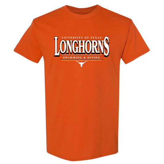Texas - NCAA Women's Swimming & Diving : Ella Myers - Classic Shersey T-Shirt-0