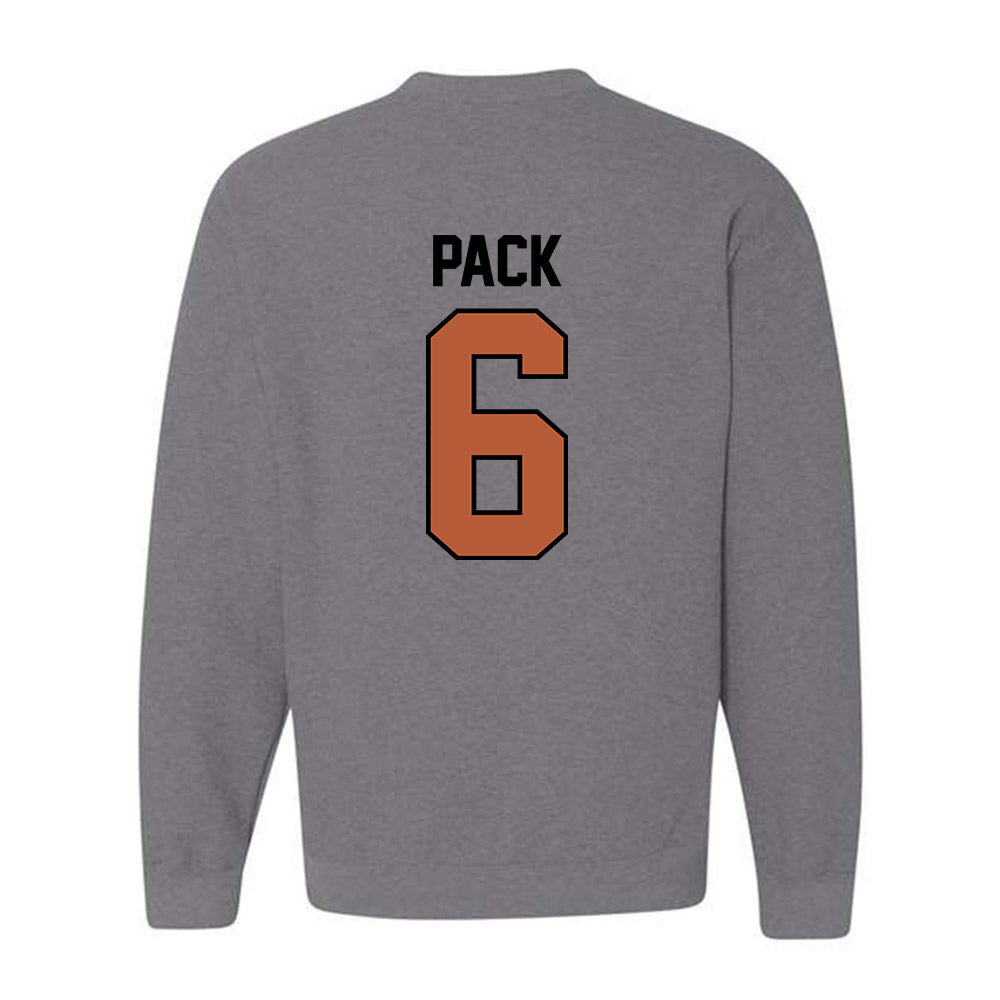 Texas - NCAA Baseball : Anthony Pack - Classic Shersey Crewneck Sweatshirt-1