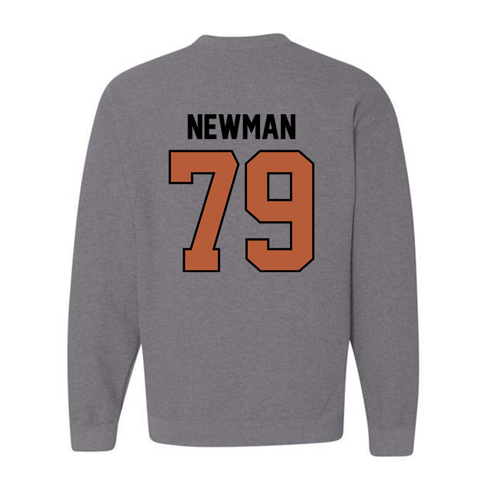 Texas - NCAA Football : Jonte Newman - Classic Shersey Crewneck Sweatshirt-1