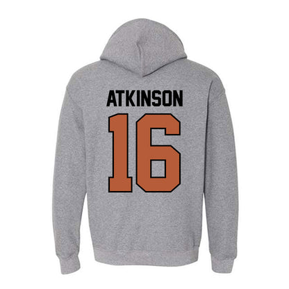 Texas - NCAA Football : Tyler Atkinson - Classic Shersey Hooded Sweatshirt-1