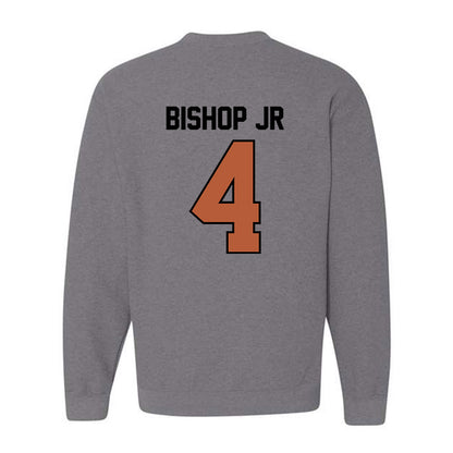 Texas - NCAA Football : Jermaine Bishop Jr - Classic Shersey Crewneck Sweatshirt-1