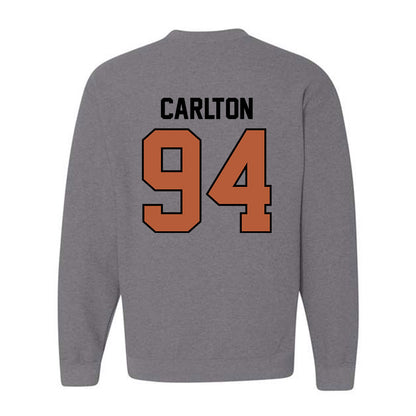 Texas - NCAA Football : JAMARION CARLTON - Classic Shersey Crewneck Sweatshirt-1