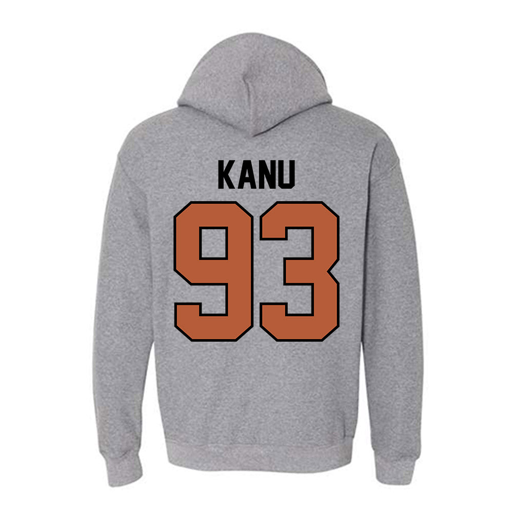 Texas - NCAA Football : Hero Kanu - Classic Shersey Hooded Sweatshirt-1