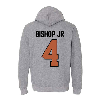 Texas - NCAA Football : Jermaine Bishop Jr - Classic Shersey Hooded Sweatshirt-1