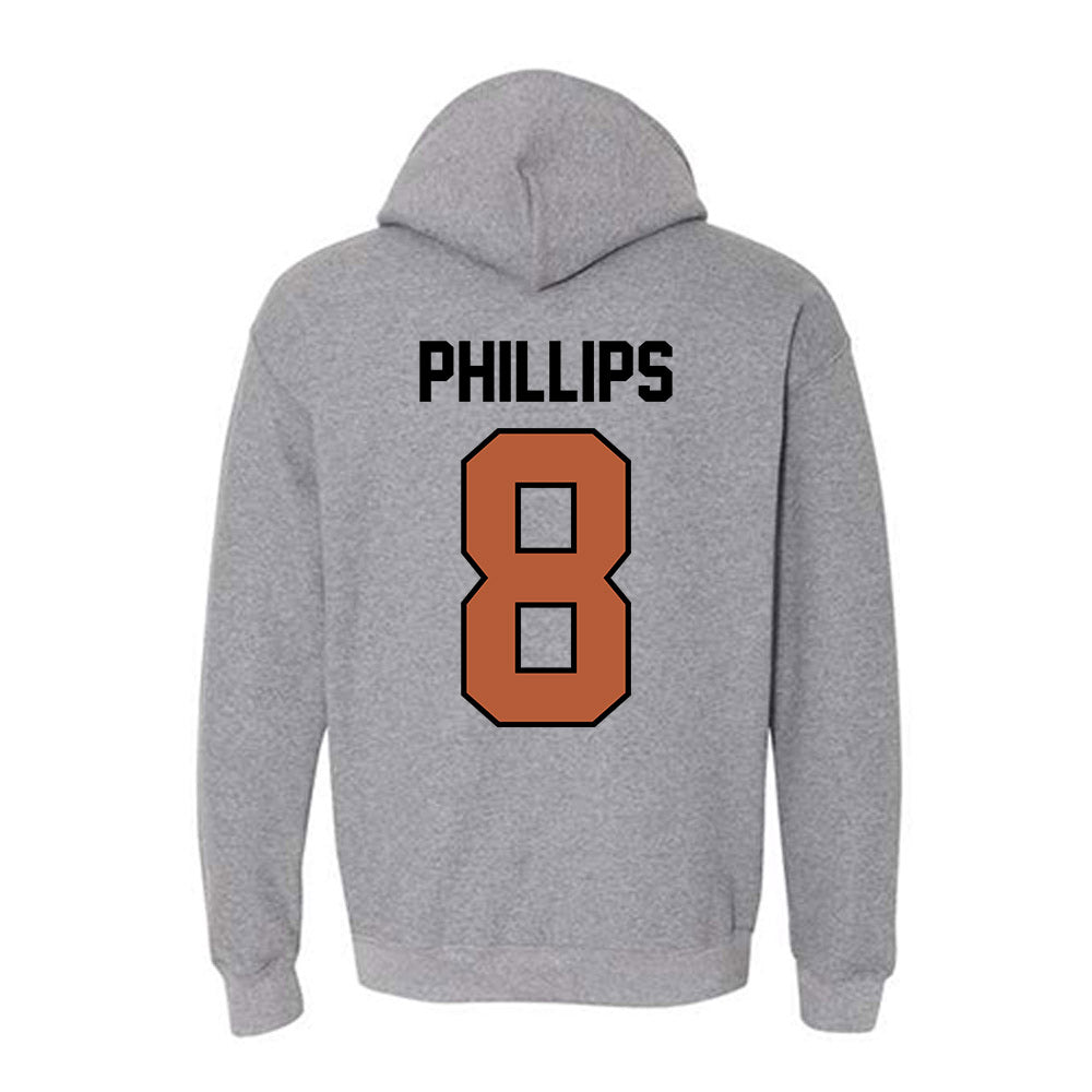 Texas - NCAA Football : Kade Phillips - Classic Shersey Hooded Sweatshirt-1