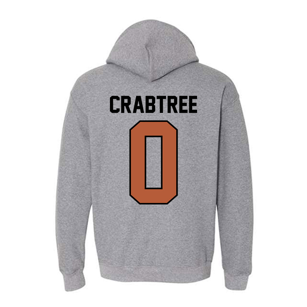 Texas - NCAA Softball : Caigan Crabtree - Classic Shersey Hooded Sweatshirt-1
