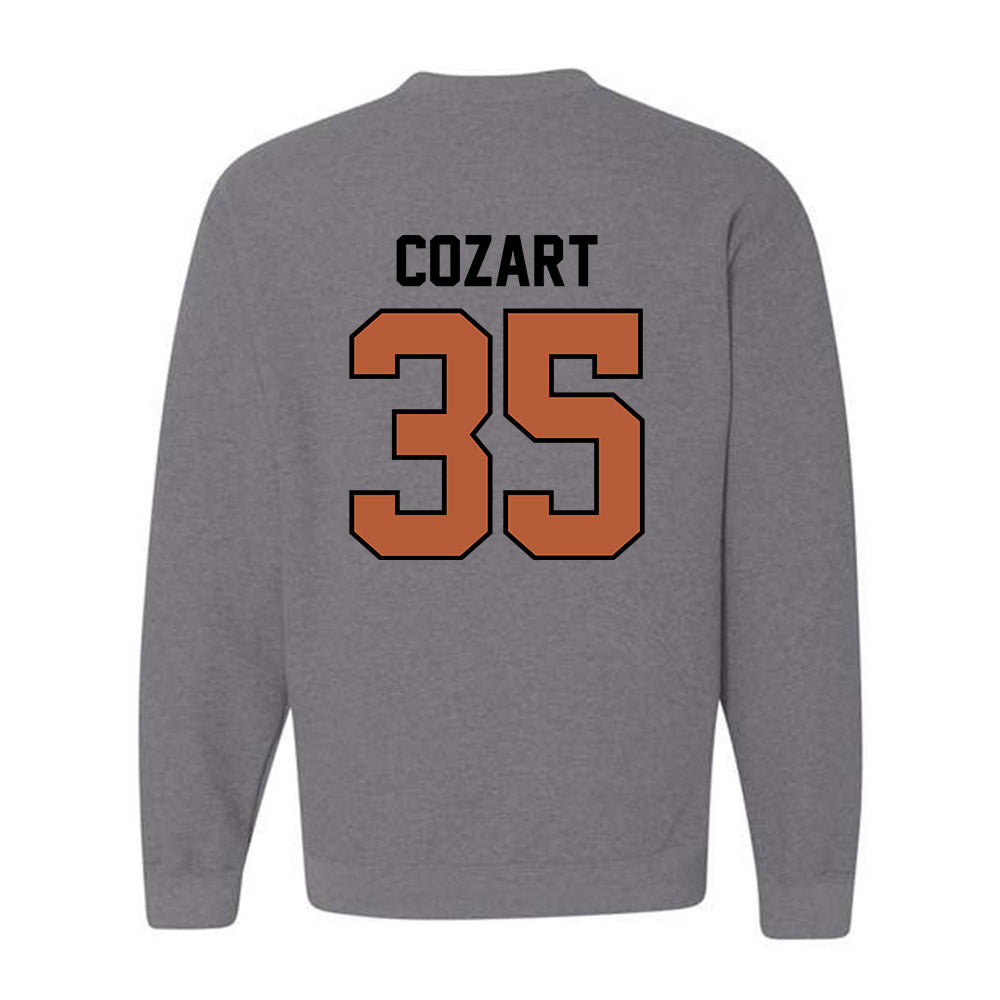 Texas - NCAA Baseball : Sam Cozart - Classic Shersey Crewneck Sweatshirt-1