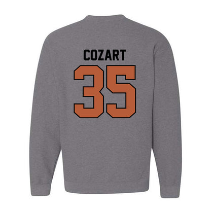 Texas - NCAA Baseball : Sam Cozart - Classic Shersey Crewneck Sweatshirt-1