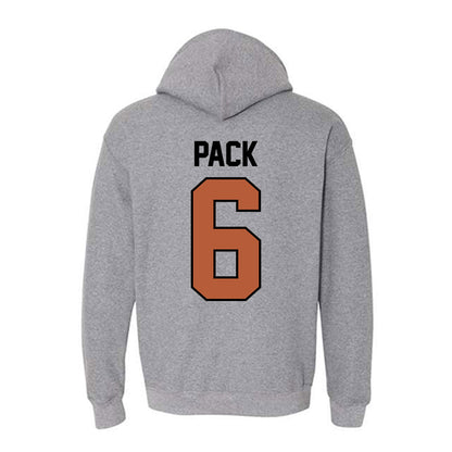 Texas - NCAA Baseball : Anthony Pack - Classic Shersey Hooded Sweatshirt-1