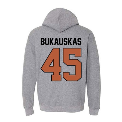 Texas - NCAA Football : Mikey Bukauskas - Classic Shersey Hooded Sweatshirt-1