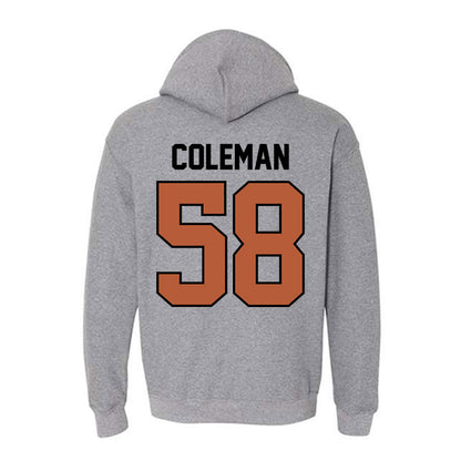 Texas - NCAA Football : Devin Coleman - Classic Shersey Hooded Sweatshirt-1