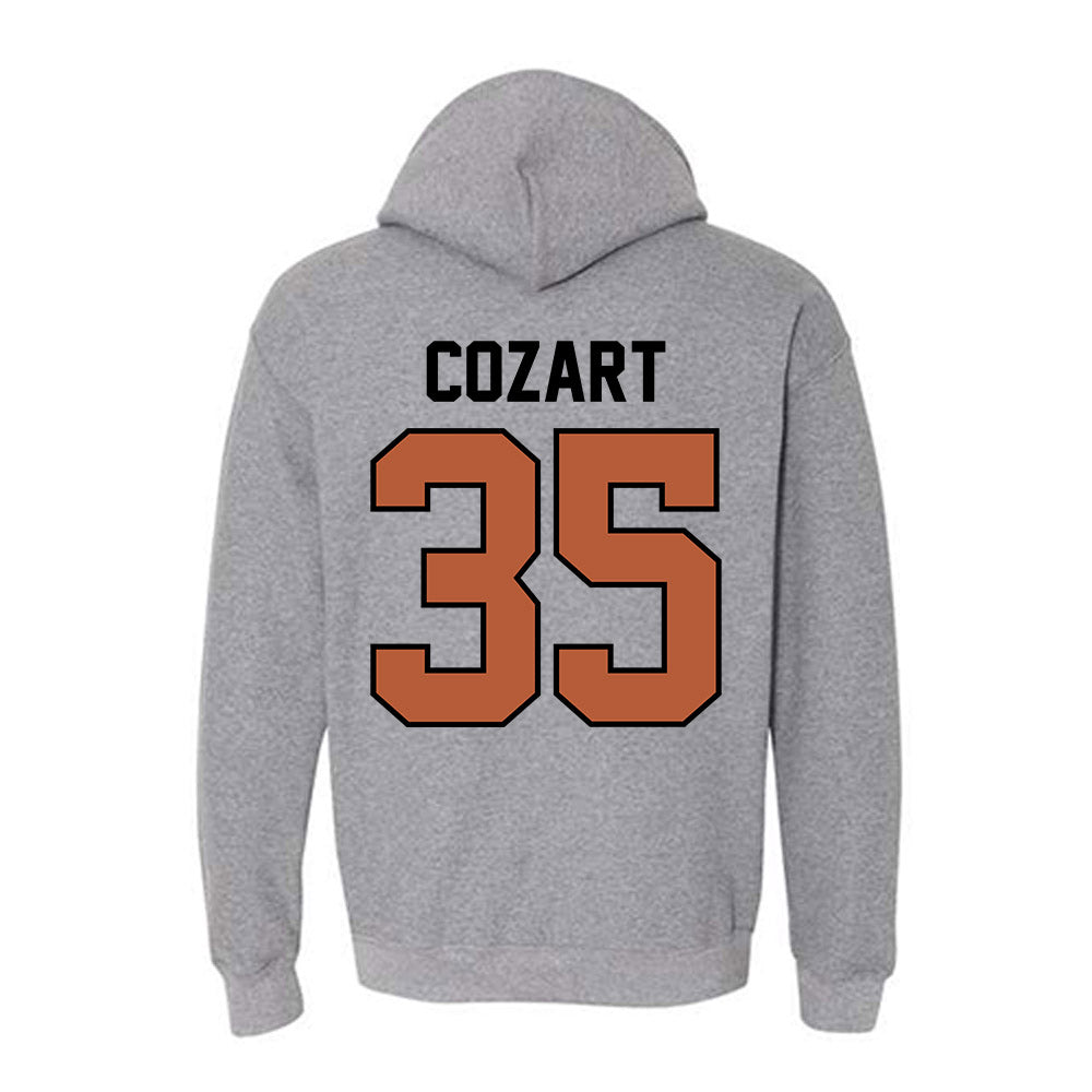 Texas - NCAA Baseball : Sam Cozart - Classic Shersey Hooded Sweatshirt-1