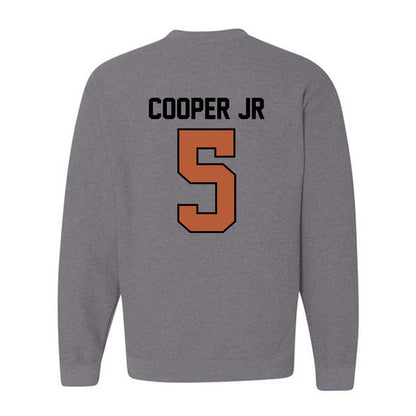 Texas - NCAA Football : Derrek Cooper jr - Classic Shersey Crewneck Sweatshirt-1