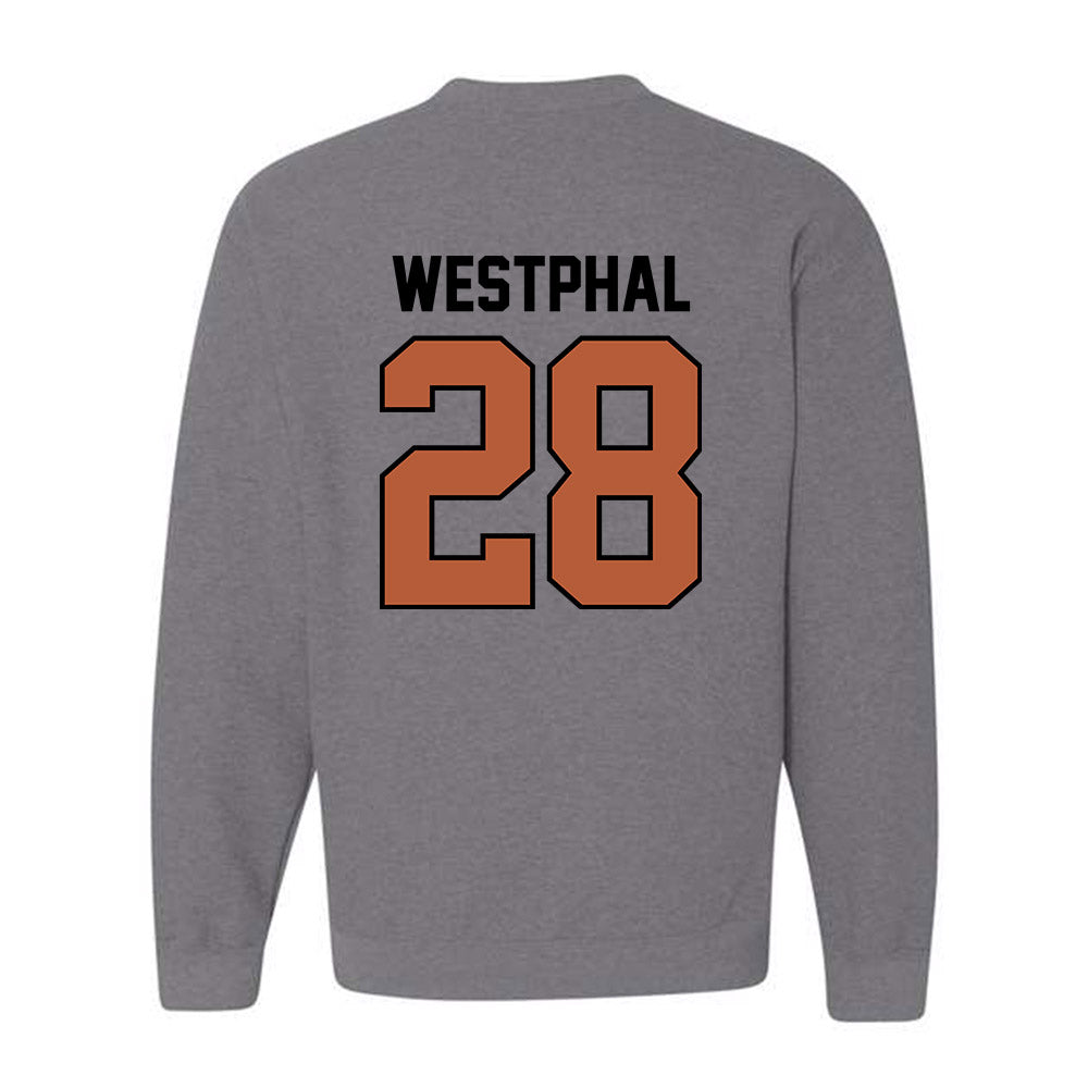 Texas - NCAA Baseball : Grady Westphal - Classic Shersey Crewneck Sweatshirt-1
