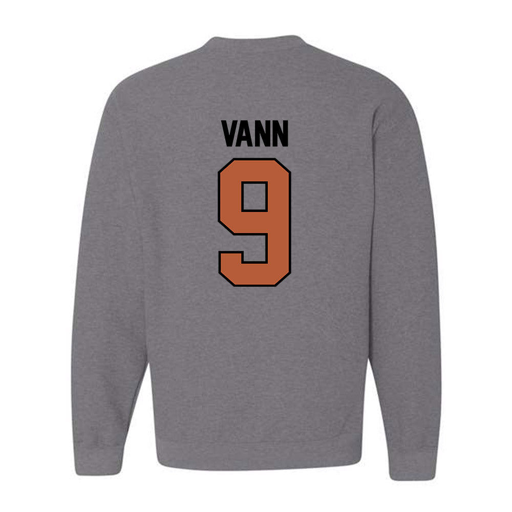 Texas - NCAA Women's Basketball : Zya Vann - Classic Shersey Crewneck Sweatshirt-1