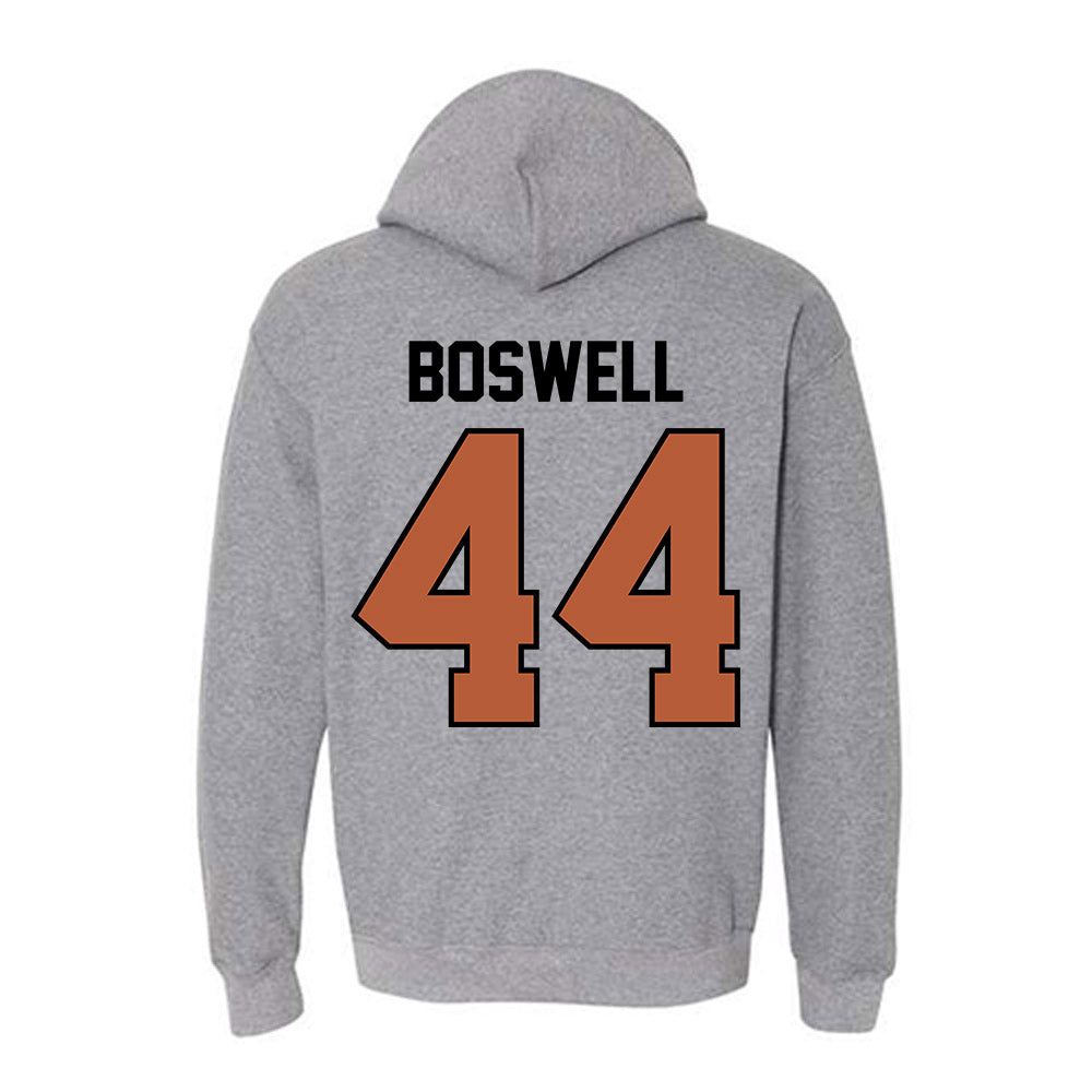 Texas - NCAA Football : Markus Boswell - Classic Shersey Hooded Sweatshirt-1