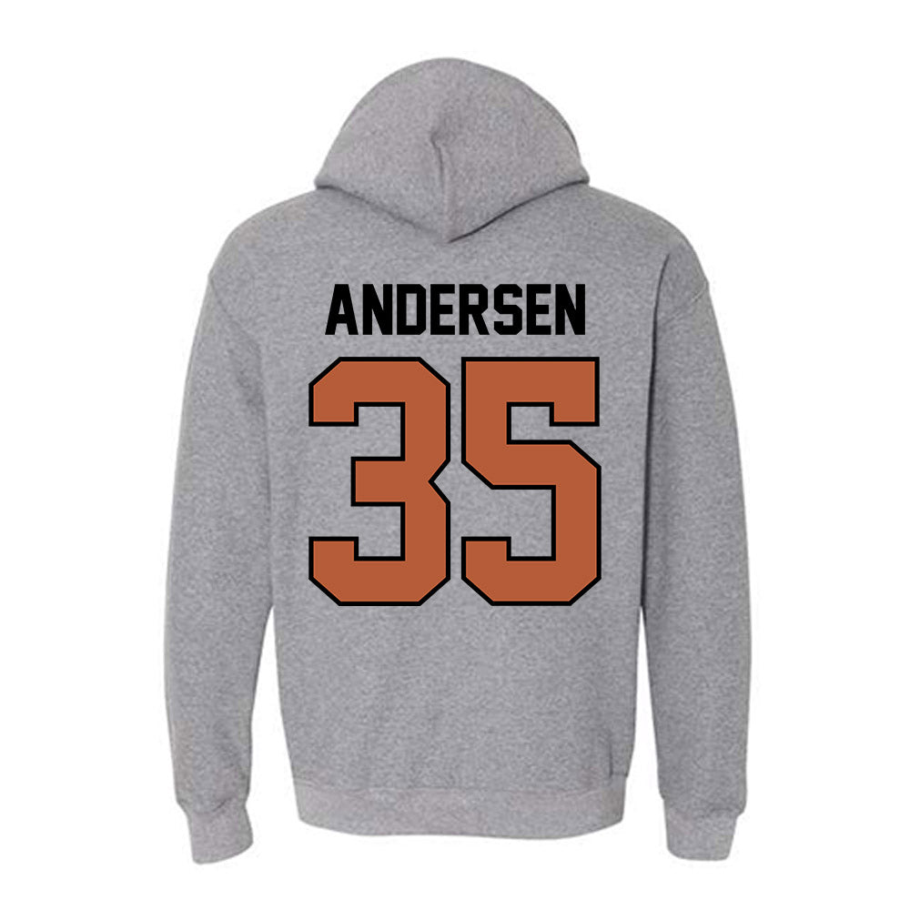 Texas - NCAA Football : Rett Andersen - Classic Shersey Hooded Sweatshirt-1