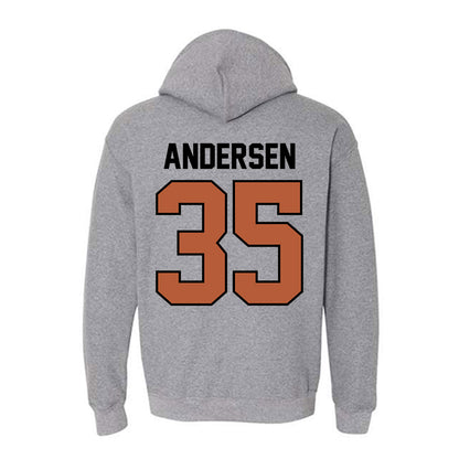 Texas - NCAA Football : Rett Andersen - Classic Shersey Hooded Sweatshirt-1