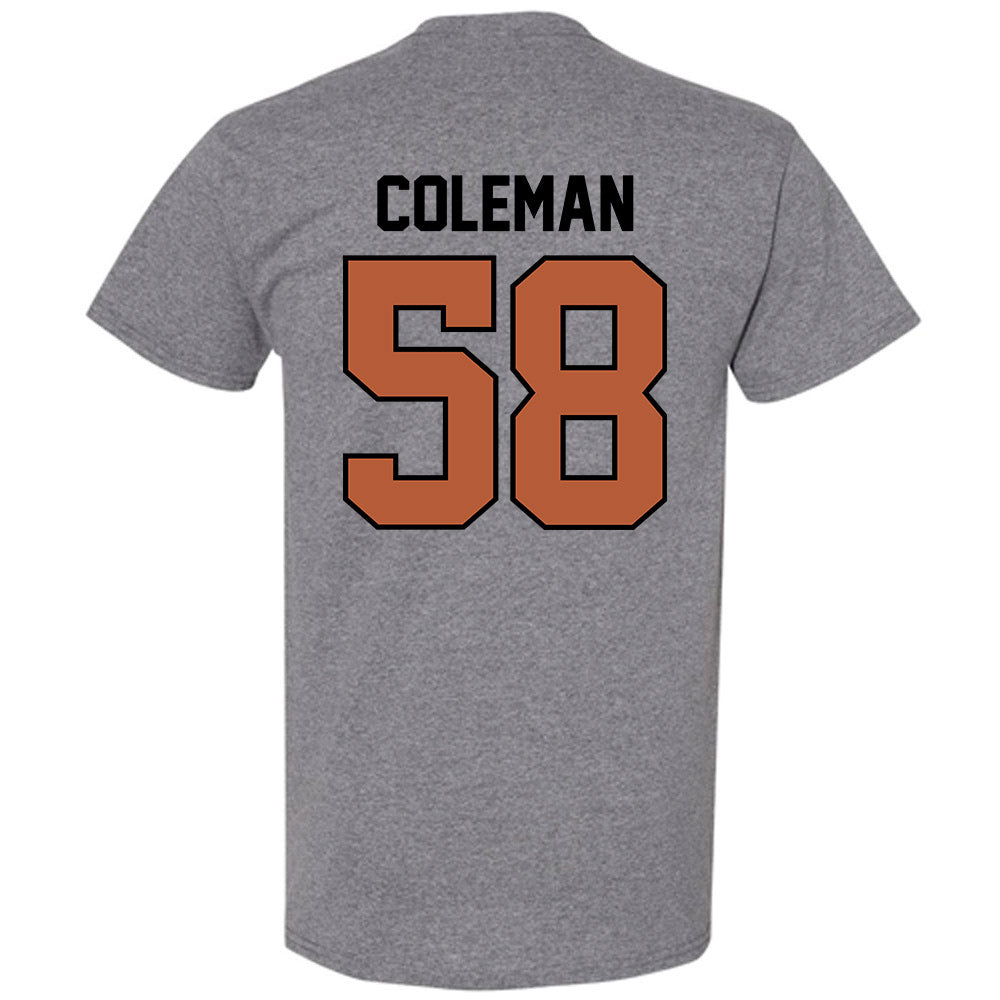 Texas - NCAA Football : Devin Coleman - Classic Shersey T-Shirt-1
