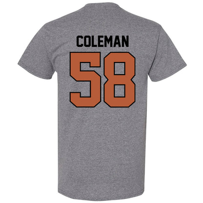 Texas - NCAA Football : Devin Coleman - Classic Shersey T-Shirt-1