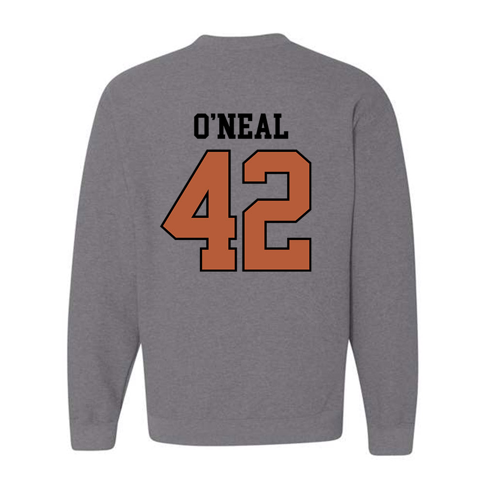 Texas - NCAA Football : Trott O'Neal - Classic Shersey Crewneck Sweatshirt-1