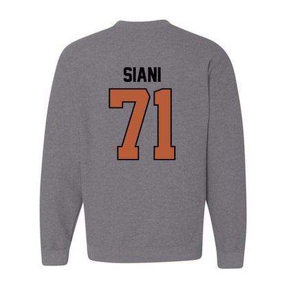 Texas - NCAA Football : Melvin Siani - Classic Shersey Crewneck Sweatshirt-1