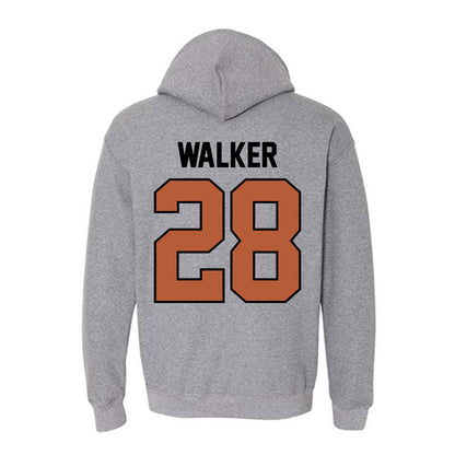 Texas - NCAA Football : Jett Walker - Classic Shersey Hooded Sweatshirt-1