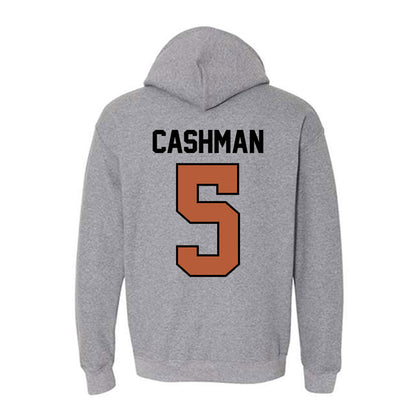 Texas - NCAA Women's Soccer : Ava Cashman - Classic Shersey Hooded Sweatshirt-1