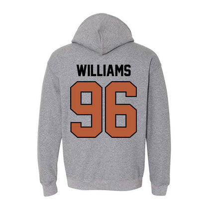 Texas - NCAA Football : Zion Williams - Classic Shersey Hooded Sweatshirt-1