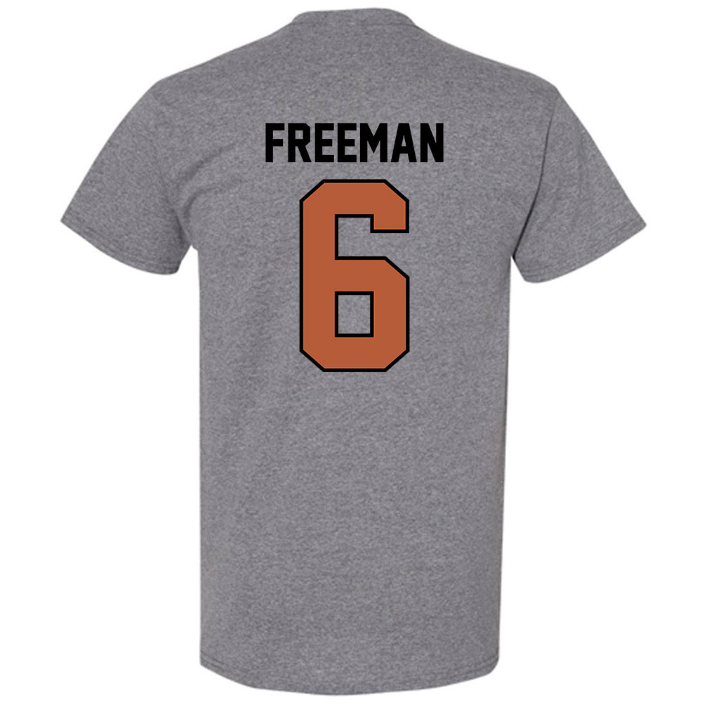 Texas - NCAA Men's Basketball : Elyjah Freeman - Classic Shersey T-Shirt-1